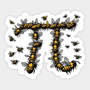 Buzzing Pi Sticker